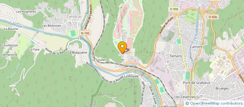 localisation de l'entreprise PASSION PRESTIGE MOTORS  SAINT-MARTIN-DE-VALGALGUES