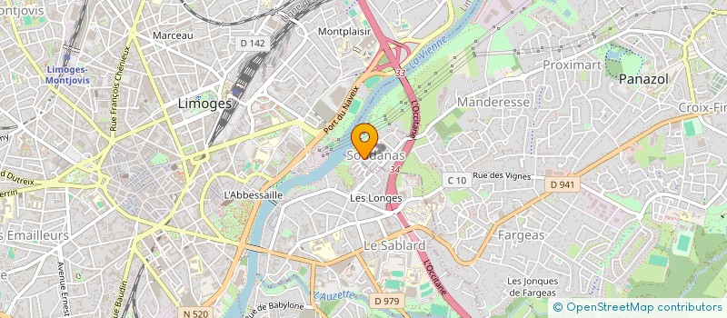 localisation de l'entreprise PASSION PROJETS TRAVAUX à PANAZOL