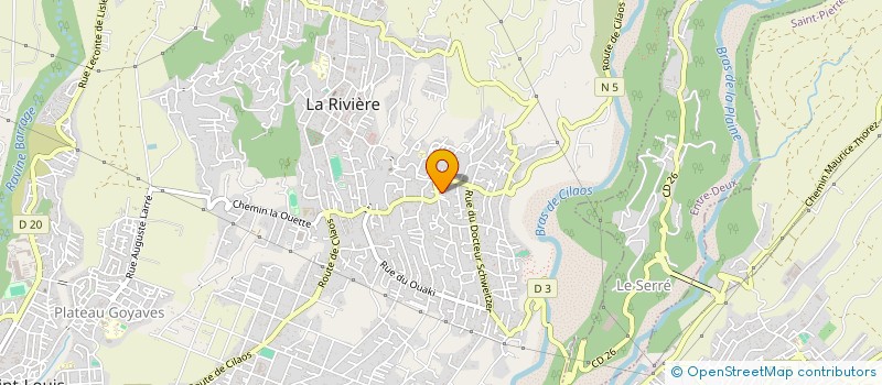 localisation de l'entreprise PASSION RECUP'R  SAINT-LOUIS