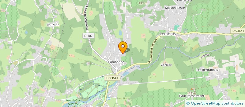 localisation de l'entreprise PASSION SPORT 96  LEMBRAS