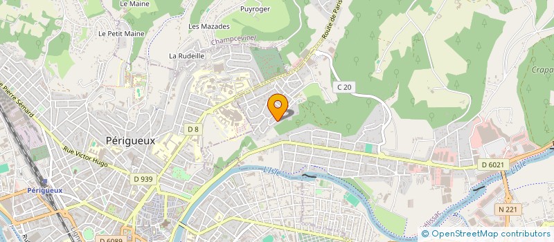 localisation de l'entreprise PASSION SPORT AUTO LES ROMAINS  TRELISSAC