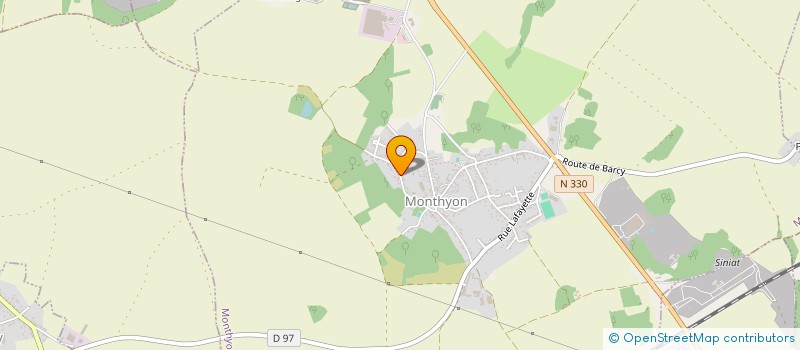 localisation de l'entreprise PASSION SPORTS à MONTHYON
