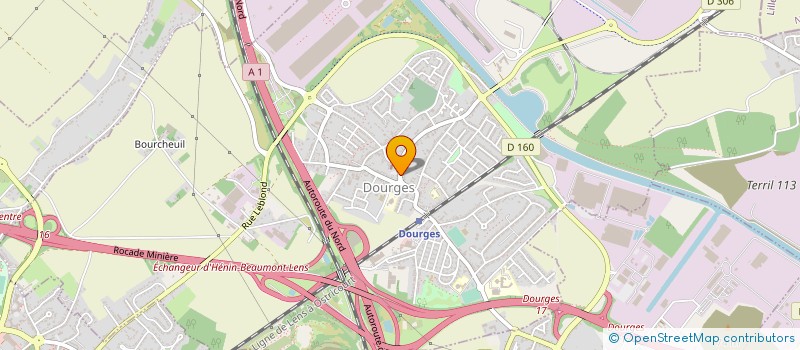 localisation de l'entreprise PASSION SUBTILE  COURRIERES