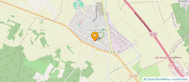 localisation de l'entreprise PASSION SUCRE SALE à ECQUEVILLY