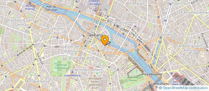 localisation de l'entreprise PASSION TOURNELLE  PARIS