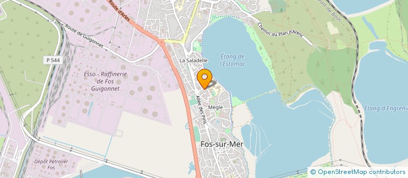 localisation de l'entreprise PASSION TRAITEUR à FOS-SUR-MER