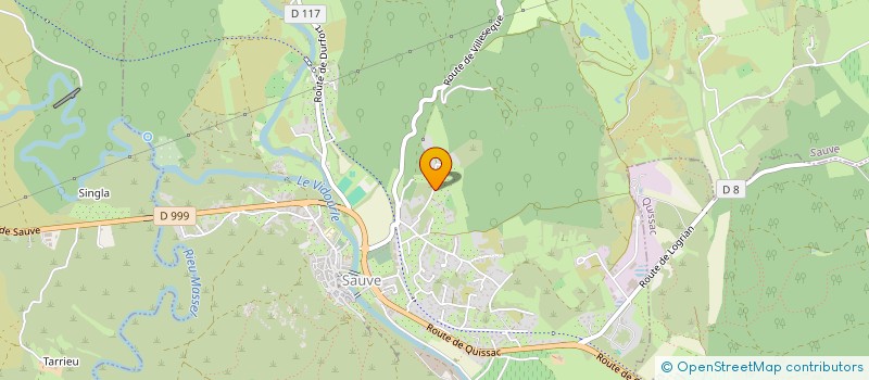 localisation de l'entreprise PASSION TRIAL CLUB  SAUVE