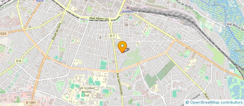 localisation de l'entreprise PASSION UNIES à AMIENS