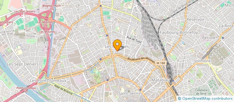 localisation de l'entreprise PASSION VACANCES à TOULOUSE