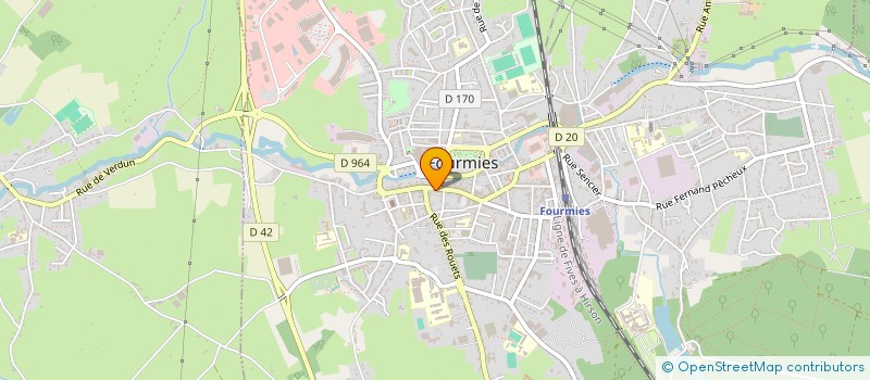 localisation de l'entreprise PASSION VAPE à FOURMIES