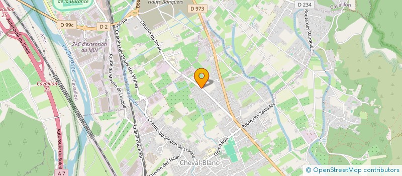 localisation de l'entreprise PASSION VINS  CHEVAL-BLANC