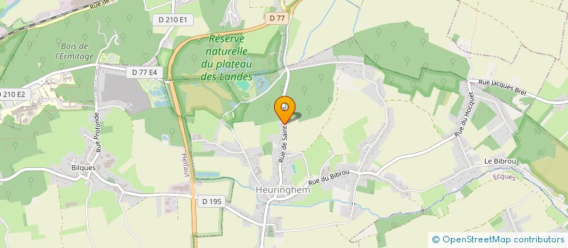 localisation de l'entreprise PASSION VINTAGE & WESTY CONCEPT  HEURINGHEM