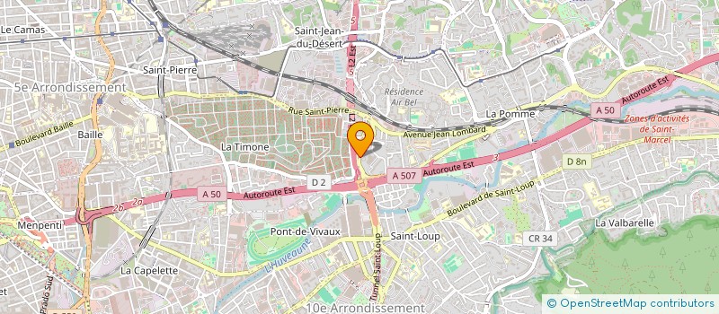 localisation de l'entreprise PASSION WEB PC à MARSEILLE