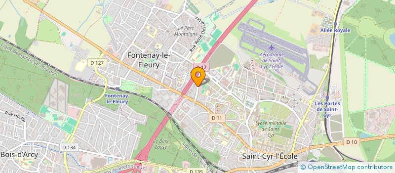 localisation de l'entreprise PASSIOND'LICES  SAINT-CYR-L'ECOLE