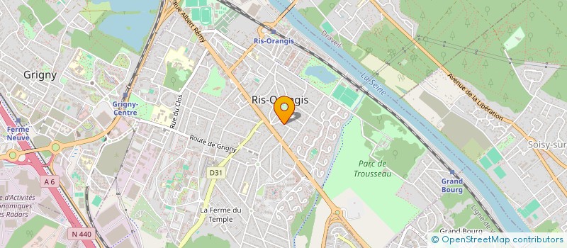localisation de l'entreprise PASSIONJARDIN à RIS-ORANGIS