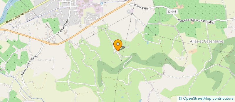 localisation de l'entreprise PASSIONNEMENT MUSI'K  SAINTE-LIVRADE-SUR-LOT