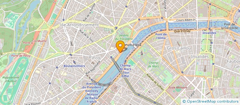 localisation de l'entreprise PASSIONS IN CANNES EURL  PARIS