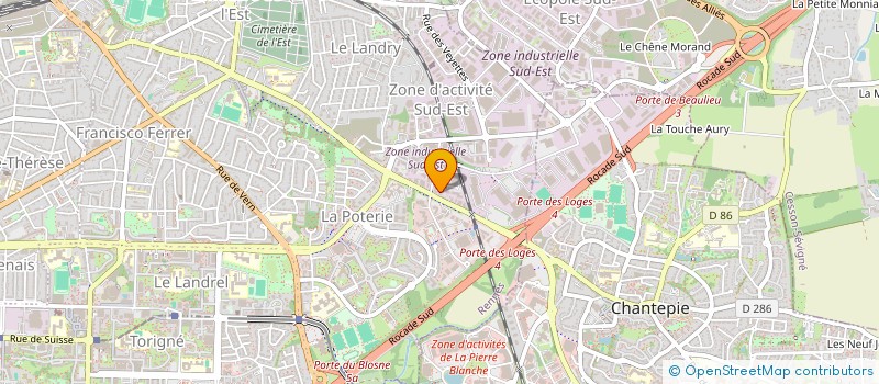 localisation de l'entreprise PASSITELLO à RENNES