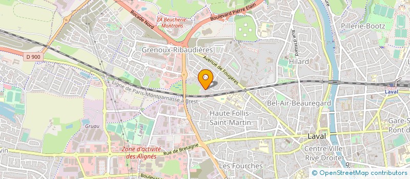 localisation de l'entreprise PASSIVE HOUSE à LAVAL