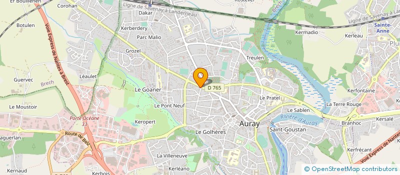 localisation de l'entreprise PASSIVEO à CRACH