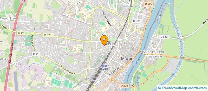 localisation de l'entreprise PASSLACRETELLE à MACON