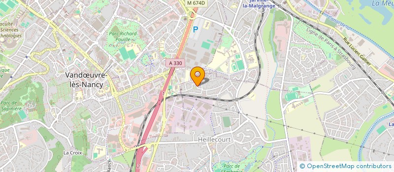 localisation de l'entreprise PASSMOUAL'CELTE à HEILLECOURT