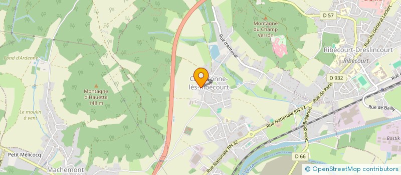 localisation de l'entreprise PASSO  CAMBRONNE-LES-RIBECOURT