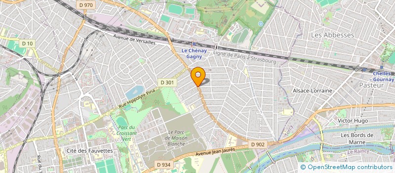 localisation de l'entreprise PASSO à NEUILLY-SUR-MARNE