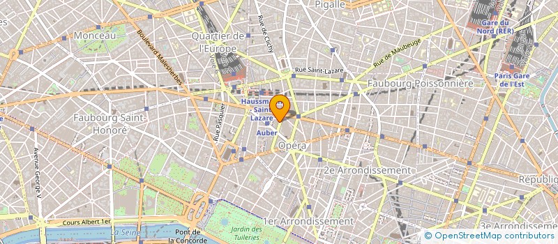 localisation de l'entreprise PASSOA à PARIS