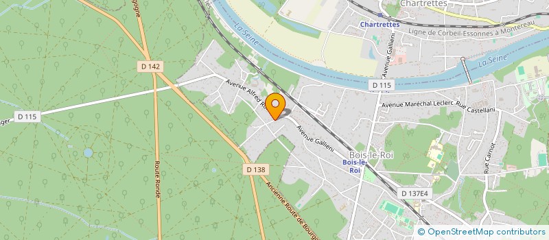 localisation de l'entreprise PASSOLO  BOIS-LE-ROI