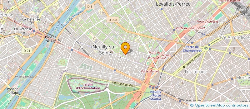 localisation de l'entreprise PASSOU PRESS à NEUILLY-SUR-SEINE
