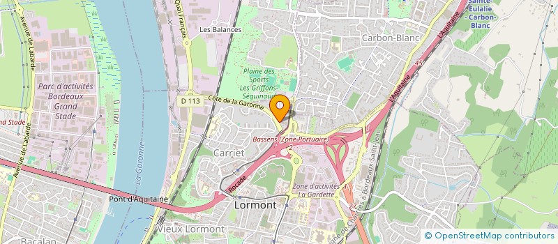 localisation de l'entreprise PASSPARTOO à LORMONT