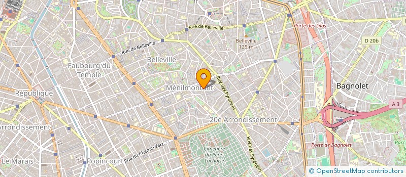 localisation de l'entreprise PASSPASS  PARIS