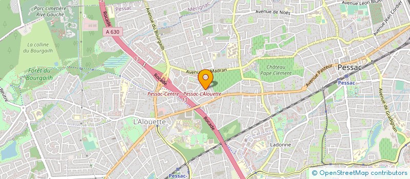 localisation de l'entreprise PASSQUALICONFORM à PESSAC