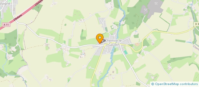 localisation de l'entreprise PASSSION PRODUXIONS  CHEMIRE-LE-GAUDIN