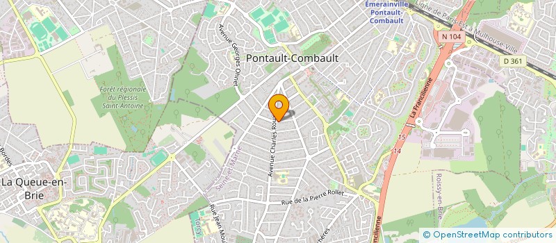 localisation de l'entreprise PASSTERRE à PONTAULT-COMBAULT