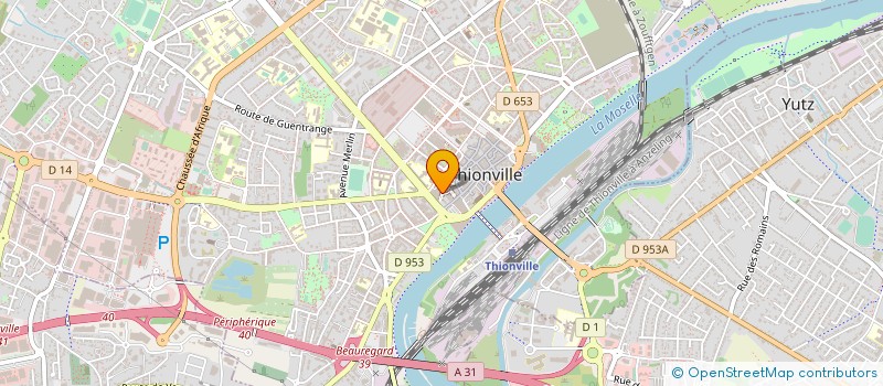 localisation de l'entreprise PASSY à THIONVILLE