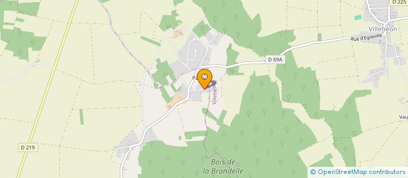 localisation de l'entreprise PASSY-FLORE à EGREVILLE
