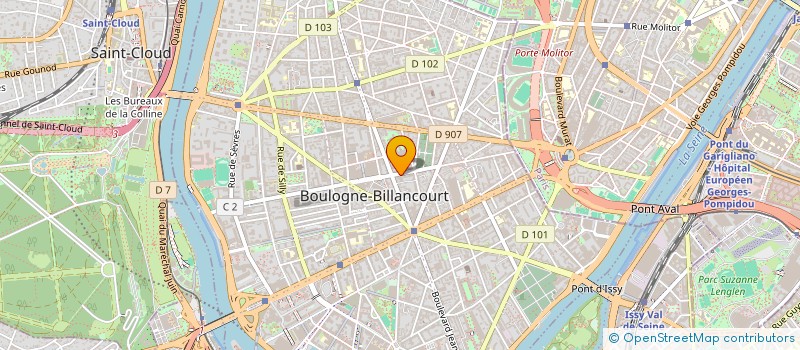 localisation de l'entreprise PASSY FORMATIONS à NEUILLY-SUR-SEINE