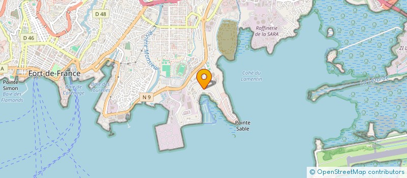 localisation de l'entreprise PASSY N 72  FORT DE FRANCE