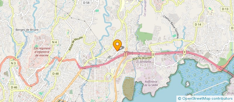 localisation de l'entreprise PASSY S 11  FORT-DE-FRANCE