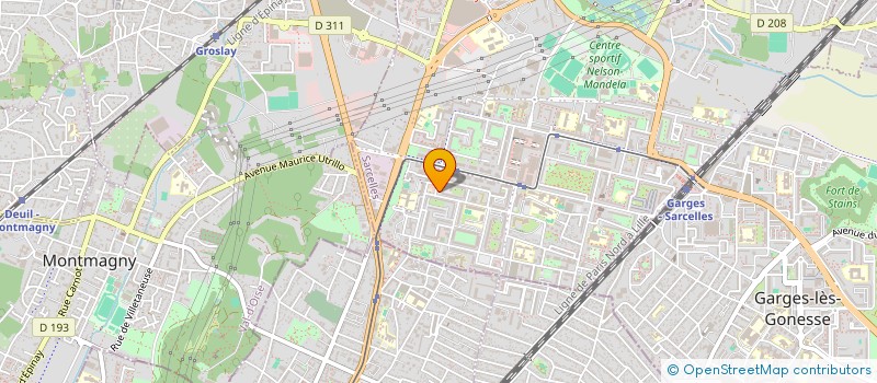 localisation de l'entreprise PASSY TRANSPORT  SARCELLES