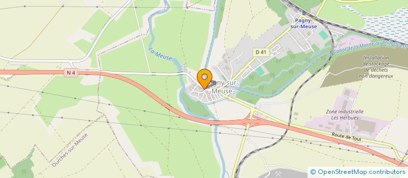 localisation de l'entreprise PASSYL à PAGNY-SUR-MEUSE
