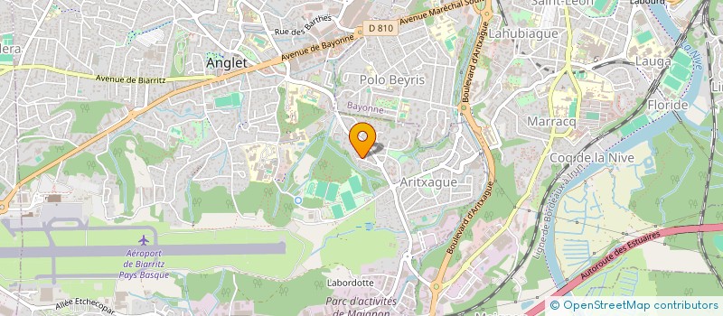 localisation de l'entreprise PASSYLE à ANGLET
