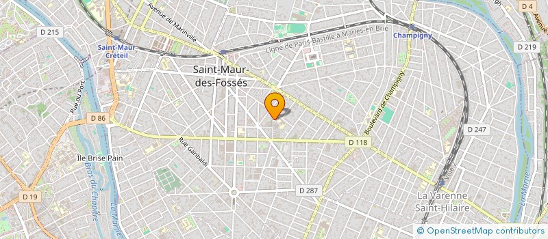 localisation de l'entreprise PASSYPHIC à SAINT-MAUR-DES-FOSSES