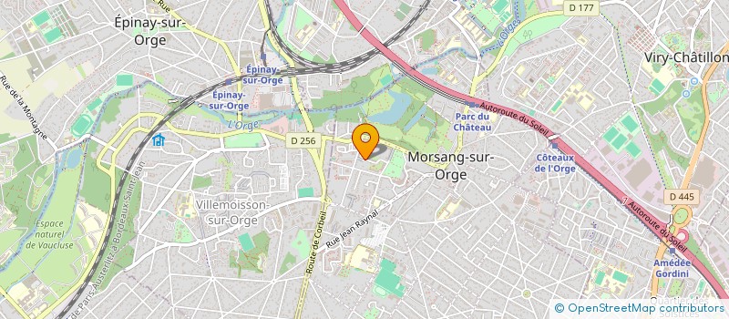 localisation de l'entreprise PASSYPHONIE  MORSANG-SUR-ORGE