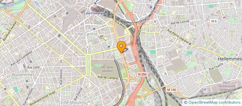 localisation de l'entreprise PASTA AND CO à LILLE