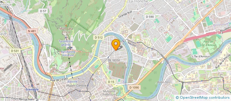 localisation de l'entreprise PASTA ANNA  GRENOBLE