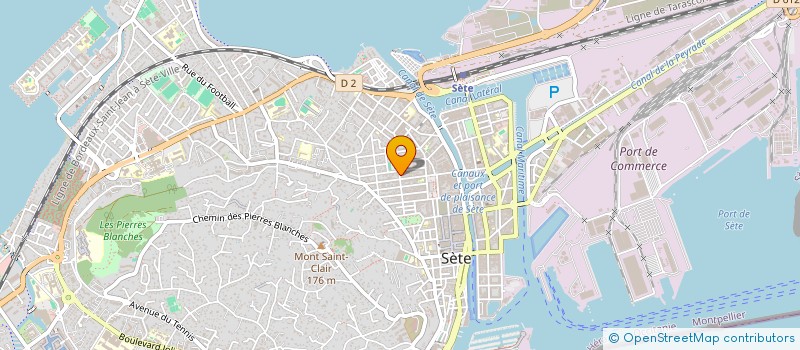 localisation de l'entreprise PASTA & BURGER 7  SETE