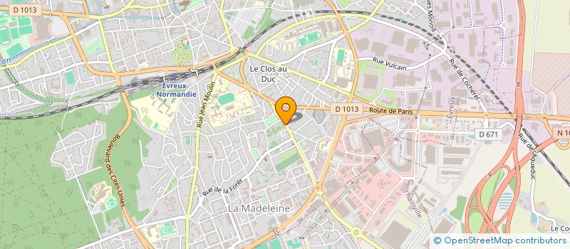 localisation de l'entreprise PASTA CREPES PIZZA à CHARTRES